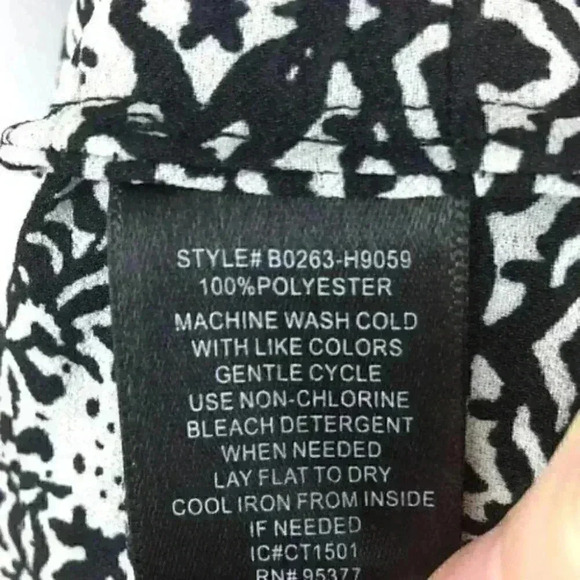 Sanctuary Top Size Extra Small Xs Geometric - Picture 9 of 9